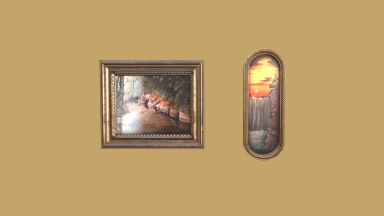 Framed Oil Paintings Pack Vol.1